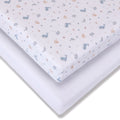 Crib Sheets - 45 x 90cm - 2 Pack