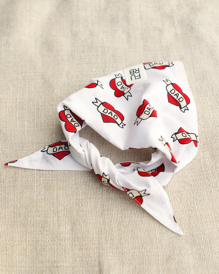 dog bandana – Dad’s Pup Bandana