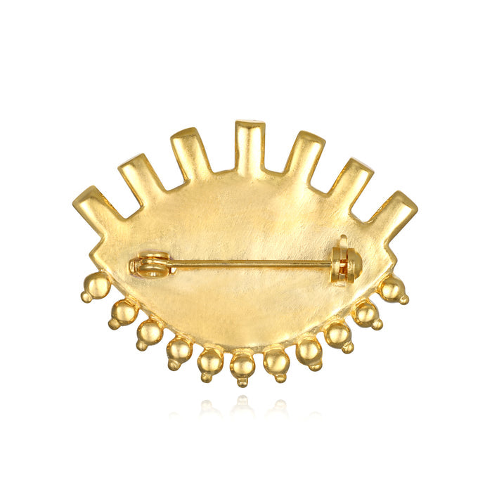 Dalila Evil Eye Brooch