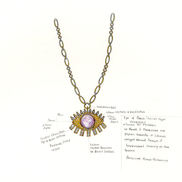 Dalila Evil Eye Clip-On Charm