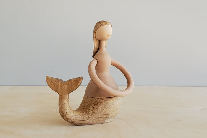 Hans Bølling Danish Wood Mermaid 1954