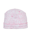 Delicate Blooming Bows Pink Hat