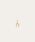 Diamond Horseshoe Mini Charm