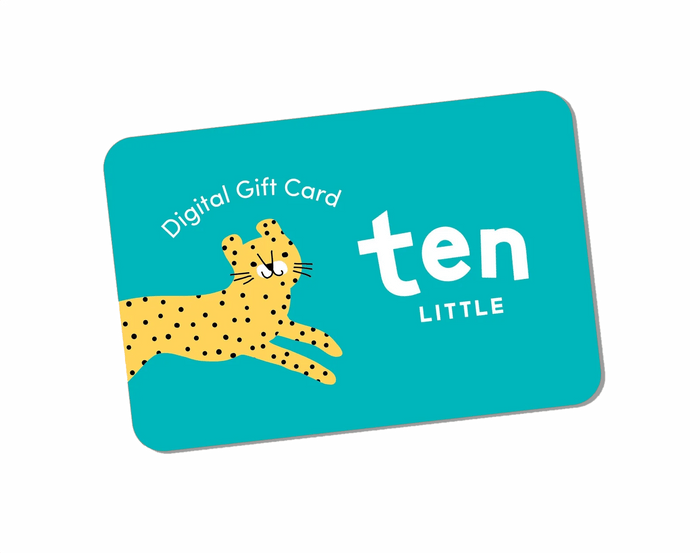 Ten Little Kids Digital Gift Card - Available at www.tenlittle.com