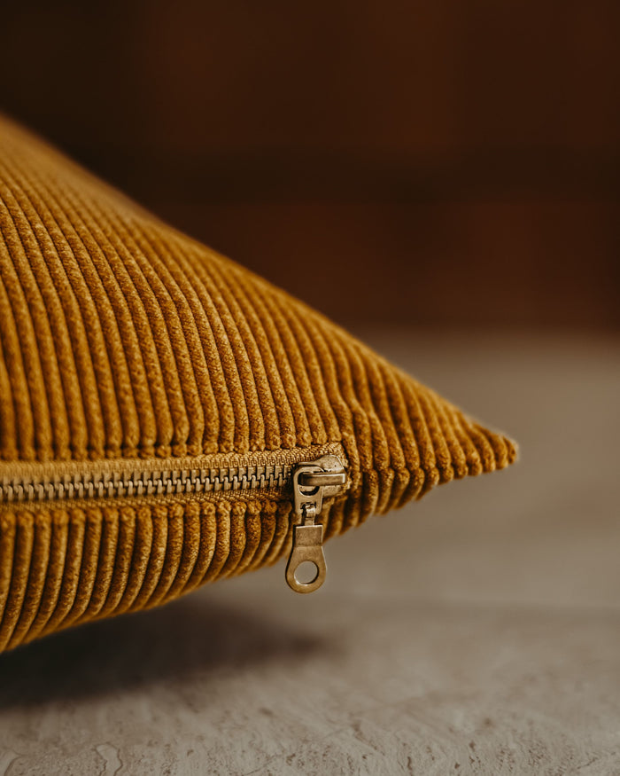 Disco Nap Goldenrod Corduroy Bed Product Image