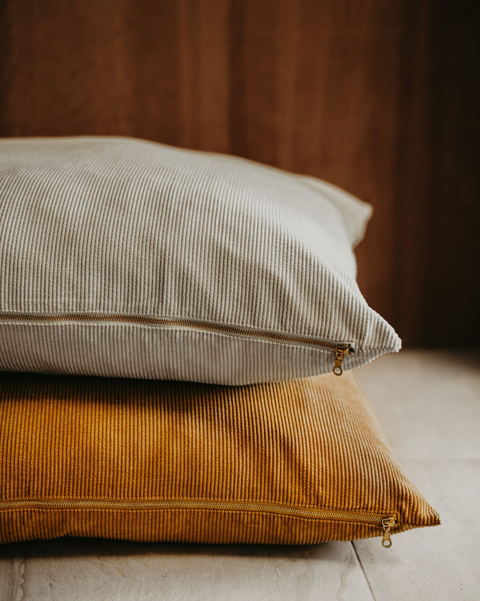 Disco Nap Goldenrod Corduroy Bed Product Image Detail