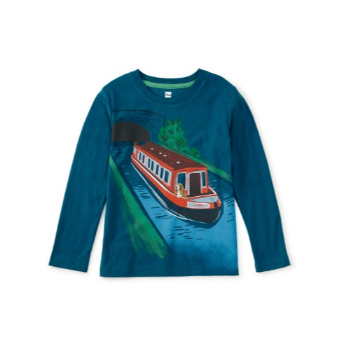 Dog On a Boat Graphic Tee