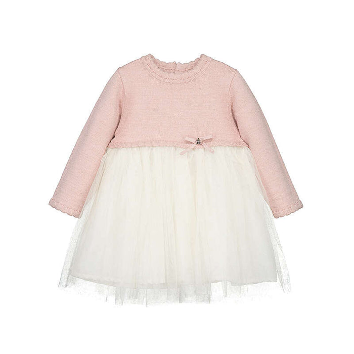 Dress with Tulle Skirt