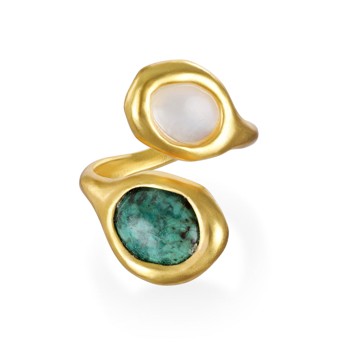 Dune Adjustable Ring- Seaside