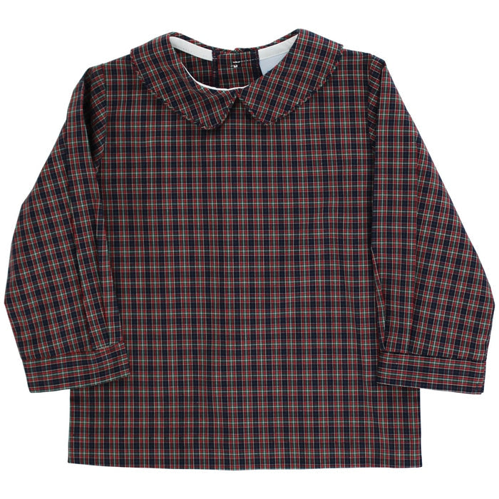 Durham with Christmas Red Cord - Boys Piped Shirt