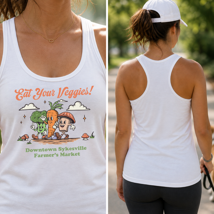 Eat Your Veggies Racerback Tank
