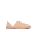 Freda Salvador EDA D'Orsay blush suede sneaker with front view, stylish and comfortable women's casual footwear.