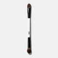 Front view of Makeup By Mario's EF1 Dual-Ended Cream and Powder Brush. This brush can be used on your face and eyes.
