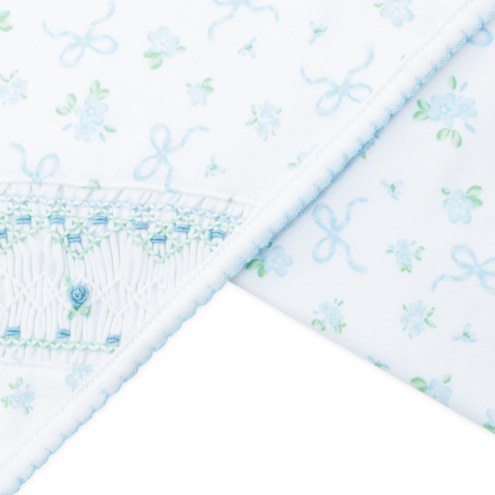 Eloise's Classics Smocked Receiving Blanket