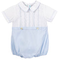 Embroidered Mock 2-Piece Creeper
