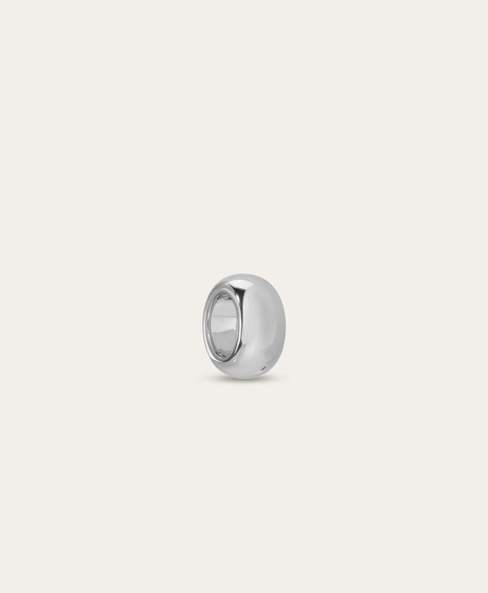 Engravable Big Bead in Sterling Silver
