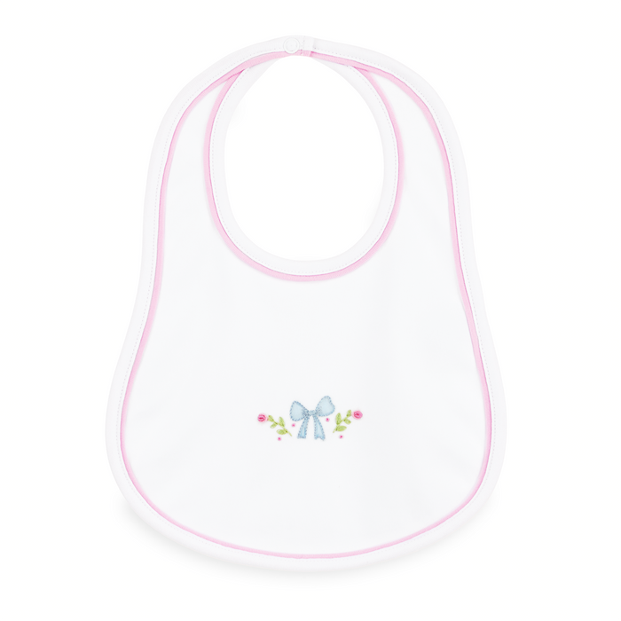 Evelyn's Classics Hand-Embroidered Bib