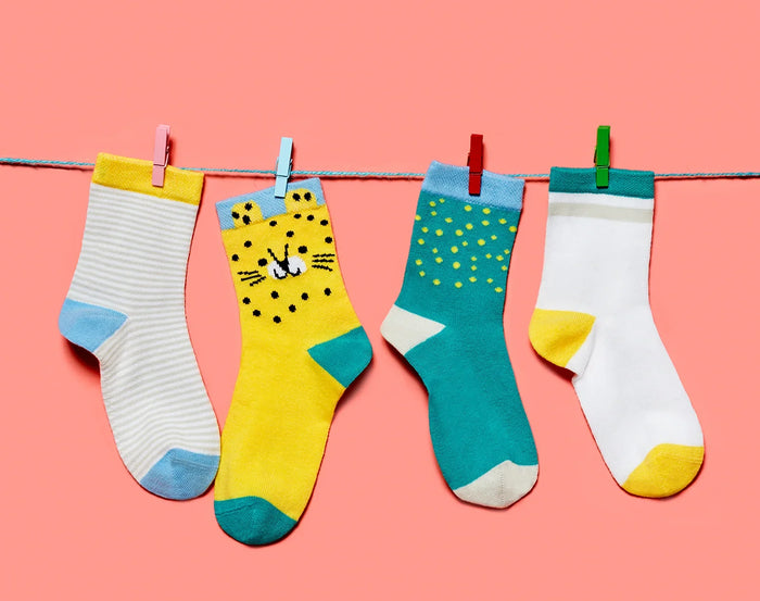 Ten Little Everyday Crew Socks - Original. Available at www.tenlittle.com