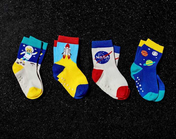 Ten Little Everyday Crew Socks - NASA. Available at www.tenlittle.com