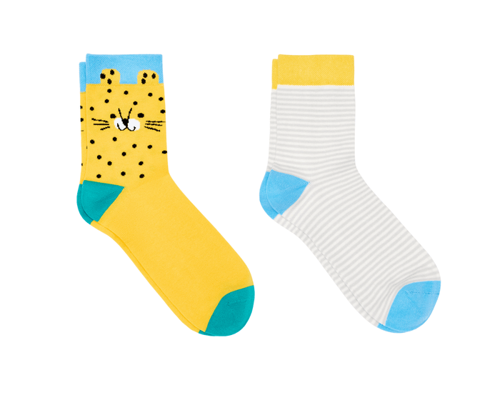 Ten Little Everyday Crew Socks 2 pack - Adult- Available at www.tenlittle.com