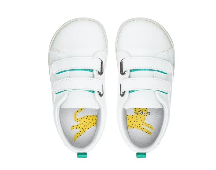 Top view of APMA and Peta-approved Ten Little Everyday Original - Simply White. Available at www.tenlittle.com
