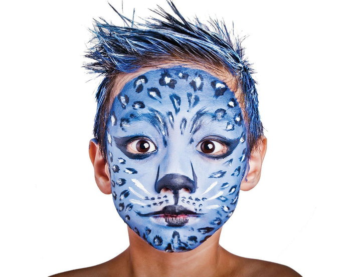 Child wearing eco-kids face paint - Available at www.tenlittle.com