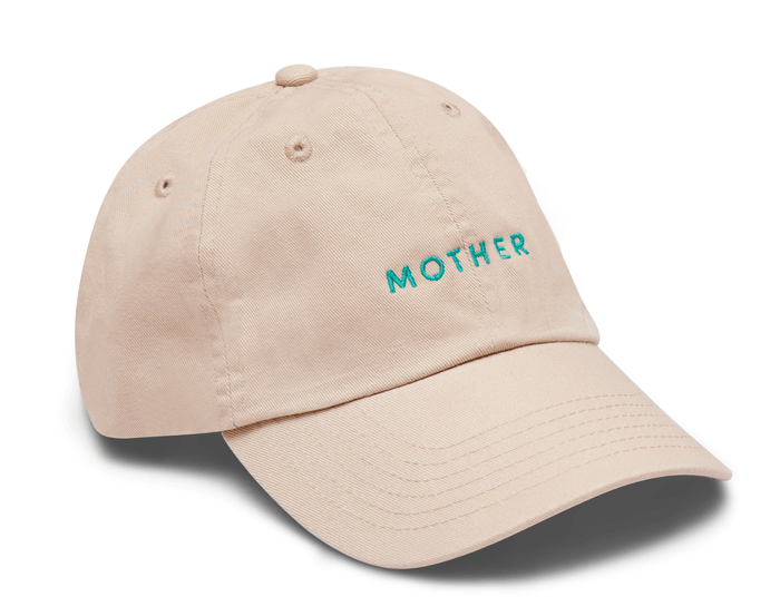 Side angle of Ten Little Mother Hat. Available from www.tenlittle.com