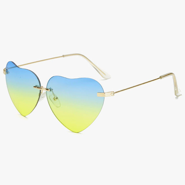 Fashion Design Love Heart Sunglasses