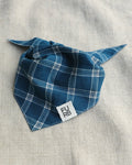 Fireside Plaid Dog Bandana dog bandana with plaid
