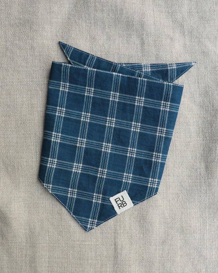 Fireside Plaid Dog Bandana – stylish dog bandana in plaid