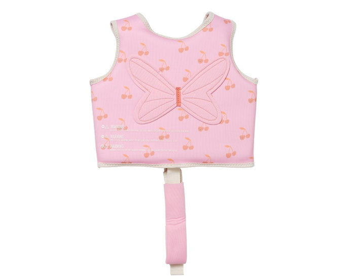 Back view of Sunnylife Float Vest - Cherry. Available at www.tenlittle.com