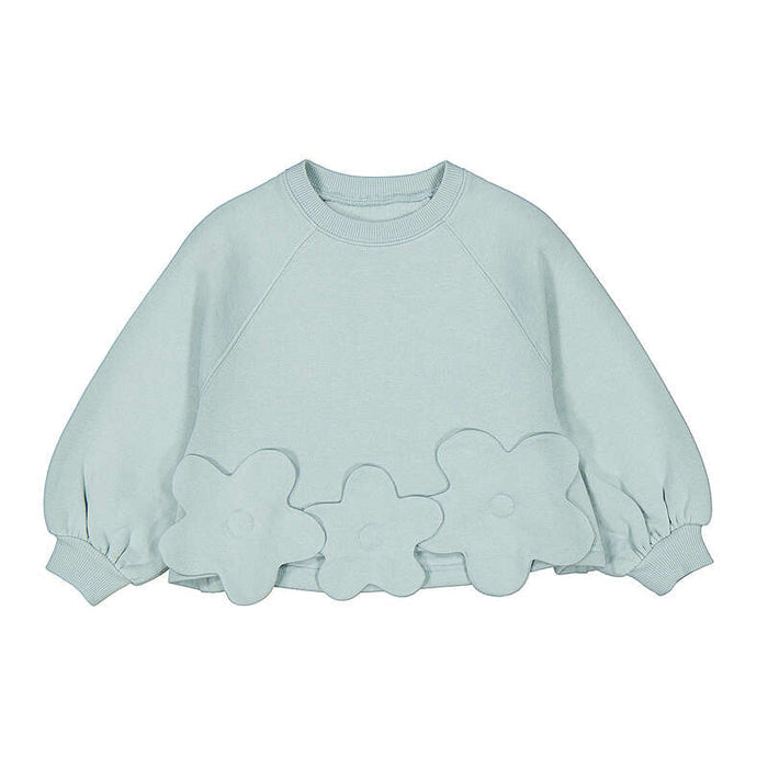 Floral Applique Pullover