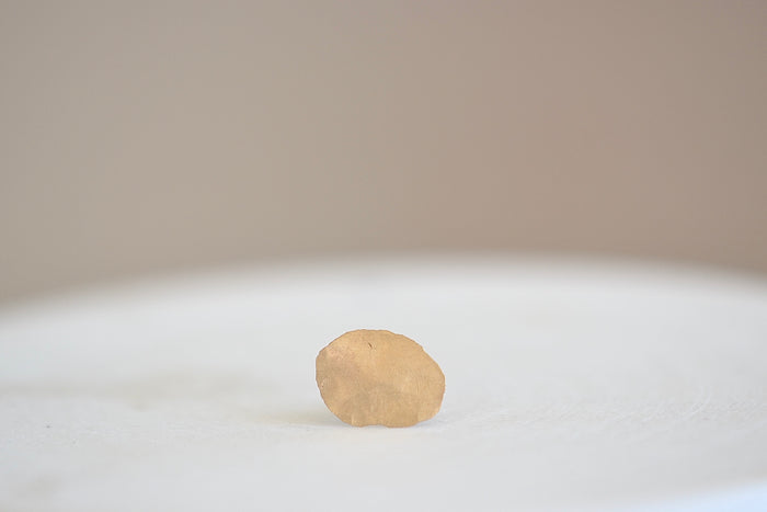 Kathleen Whitaker Foil Stud Earring 14k yellow gold