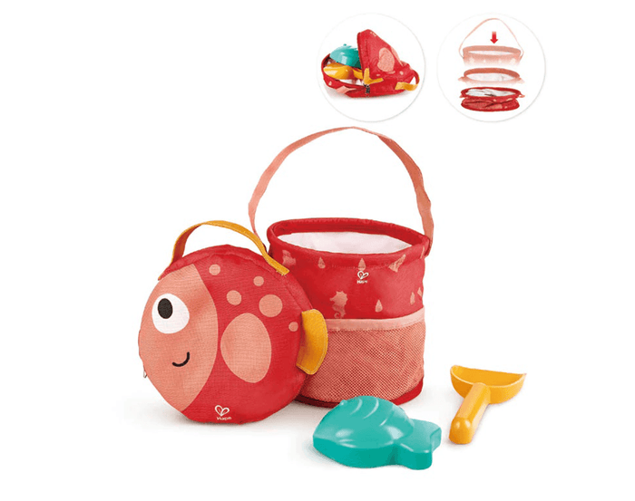 Hape Fold and Go Beach Set. Available at www.tenlittle.com