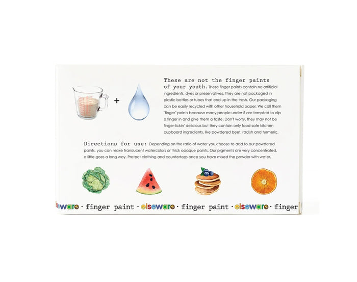 Food Safe Finger Paint Mix - Set of 4