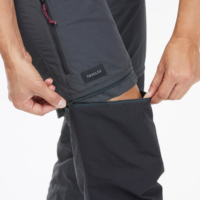 Forclaz Women's MT100 2-in-1 Zip-Off Hiking Pants