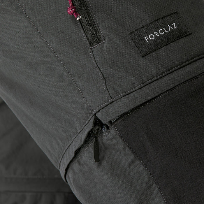 Forclaz Women's MT100 2-in-1 Zip-Off Hiking Pants