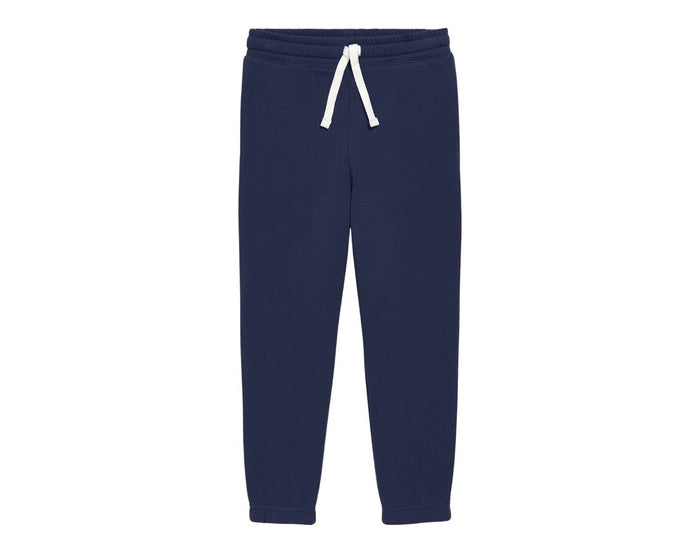 Primary French Terry Sweatpants - Navy. Available at www.tenlittle.com