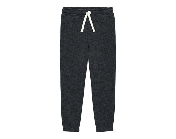 Primary French Terry Sweatpants - Heather Charcoal. Available at www.tenlittle.com