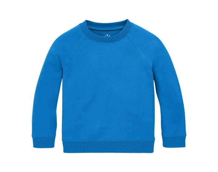 Primary - French Terry Sweatshirt - Blueberry - Available at www.tenlittle.com