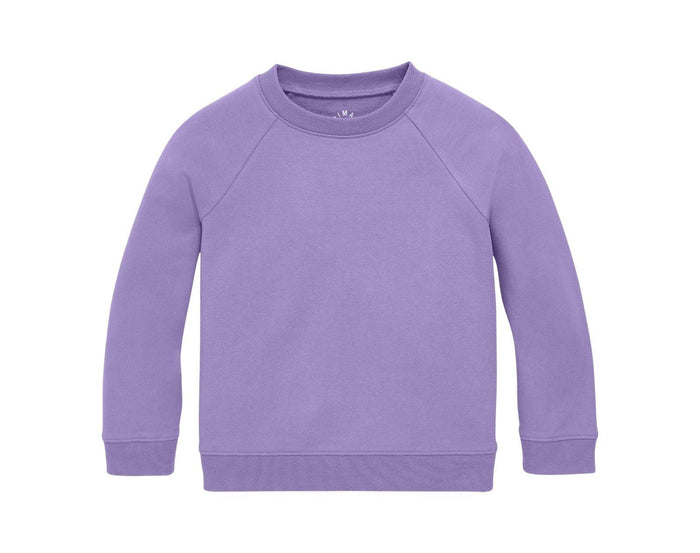 Primary - French Terry Sweatshirt - Iris - Available at www.tenlittle.com