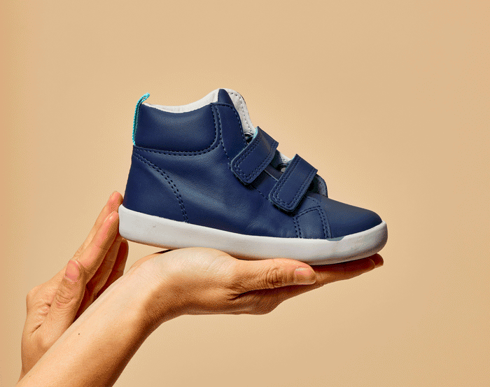 GIF flexing Ten Little High Tops. Available at www.tenlittle.com