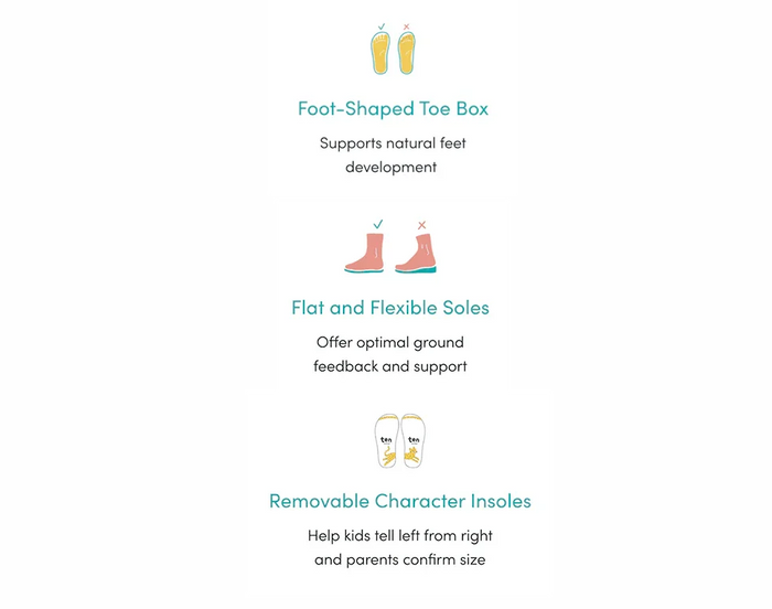 Features of Ten Little Furry High Tops. Available at www.tenlittle.com