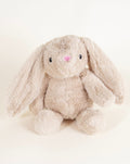 fuzzy bunny dog toy plush bunny pet toy front view