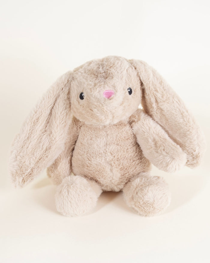 fuzzy bunny dog toy plush bunny pet toy front view