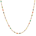 Gemstone Confetti Necklace