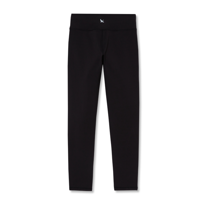Girls' Trail Plush-Lined Leggings-Black Onyx-2