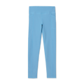 Blue ribbed leggings with side pockets and high waistband.