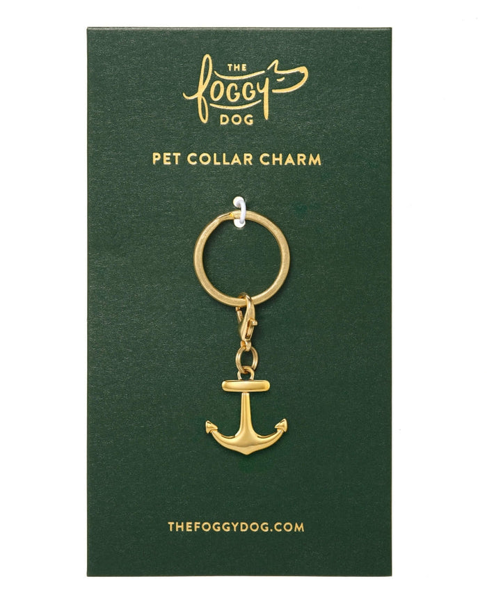 Polished anchor-shaped dog charm accessory, great for elevated pet styling . Updated June 2026.