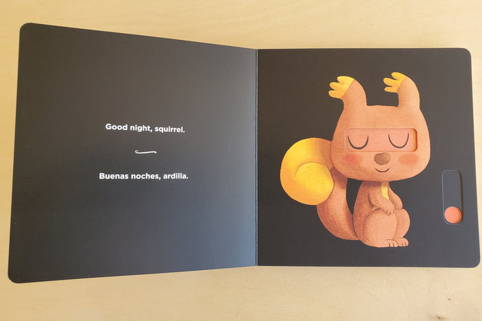 Good Night Buenas Noches is a bilingual board book for young kids.